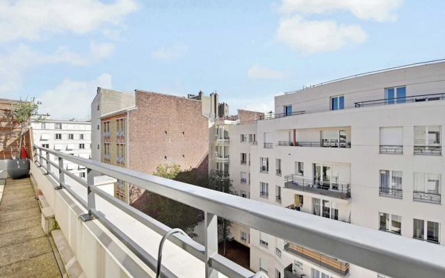 Cosy Apartment & Balcony -1br/4p- Levallois-perret