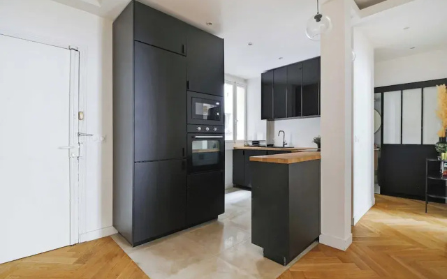 Modern & Refined 1bdr 4P - Roland Garros