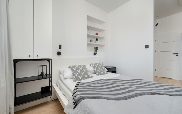 White Studio With Balcony by Renters
