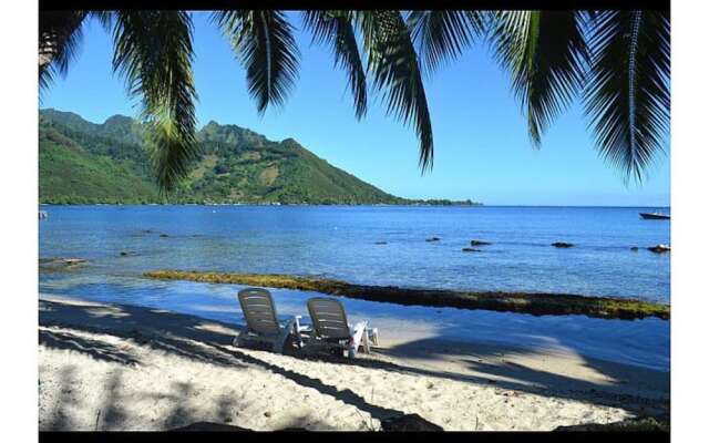 Fare Upu beach front cottage - Moorea