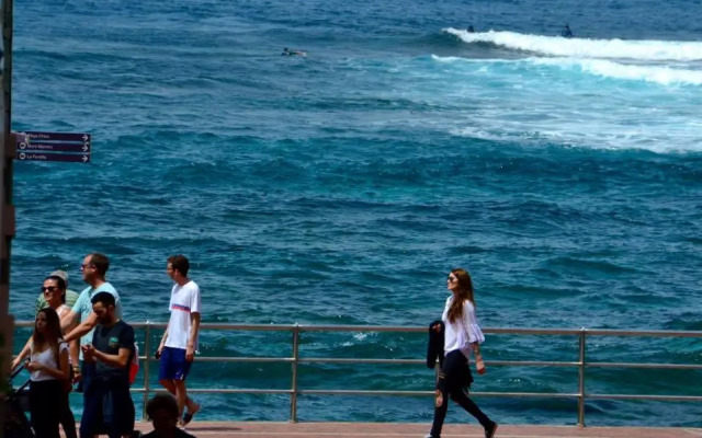The blue house las Canteras