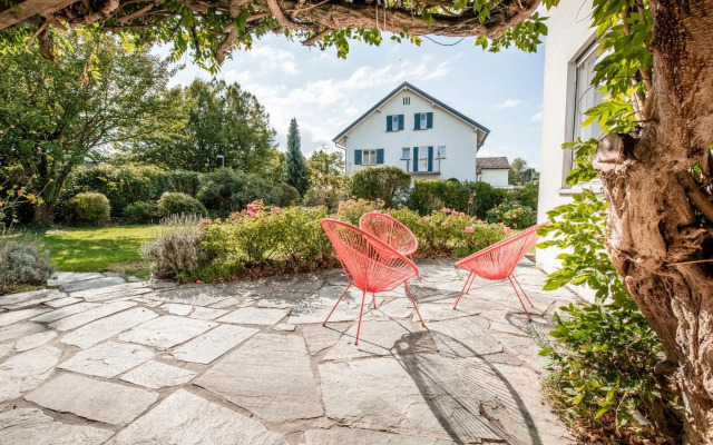 Haus im Zentrum mit Garten