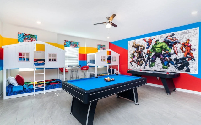 Family Reunion 10br Villa Pool/spa Near Disney!