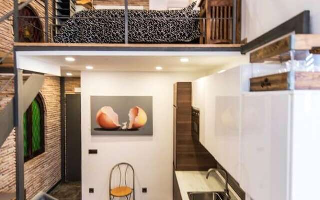 Studio In Madrid, With Wifi