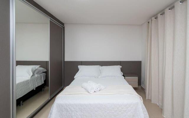 Flat mobiliado no Edifício The Expression - Setor Bueno - TH505