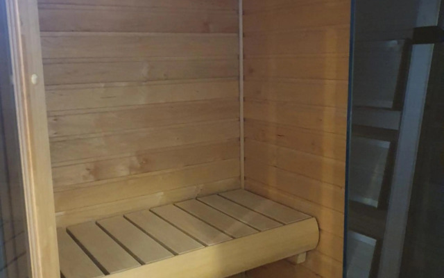 Moderni, viihtyisä pikkukaksio saunalla