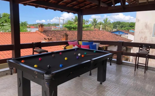 Casa de praia, piscina aquecida, cervejeira e bilhar