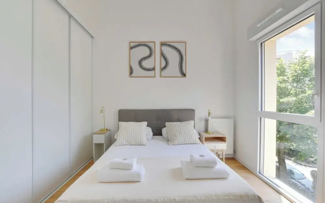 Modern Apartment-1bd/4p-pmr-nogent-sur-marne