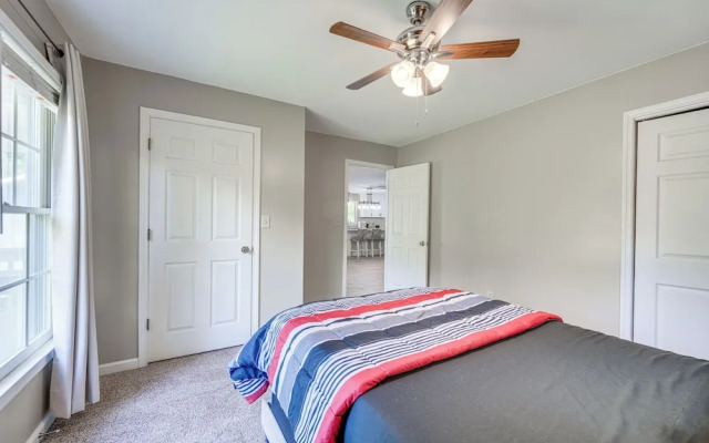 Milledgeville Home w/ Game Room & Private Dock!