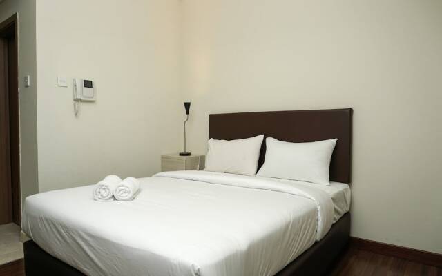 Furnished Studio with Pool View at Puri Orchard Apartment