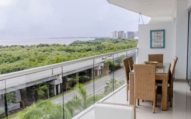 1Me-6 Apartamento Frente Al Mar Con Wifi