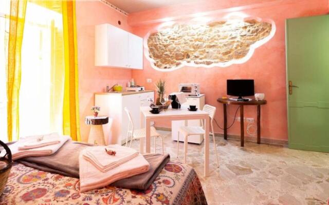 Studio with city view balcony and wifi at Castelbuono