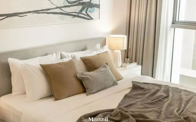 Modern 2BR w Direct Beach Access Emaar Beachfront - Apartment in ดูไบ - Photo 3