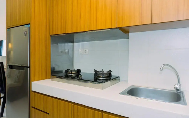 Warm And Minimalist 1Br Apartment At Scientia Residence