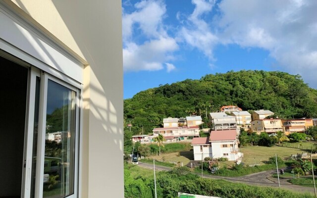 Apartment with 2 Bedrooms in Le Marin, with Wonderful City View, Furnished Balcony And Wifi - 5 Km From the Beach