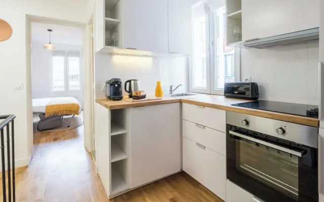 Cosy Apartment in the Heart of Belleville 6p/2bedroom