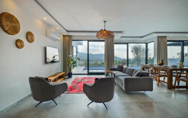 Villa With Nature View and Pool in Kas