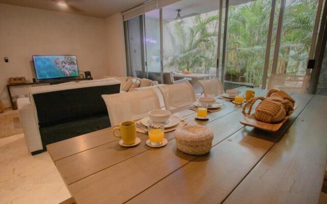 Ideal 4 Groups AldeaZama 2Br 10Pax Apt Papaya Playa