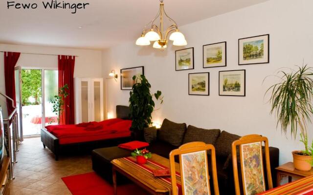 Ferienhaus - Am Kütertor - alle Apartments mit Terrasse oder Balkon