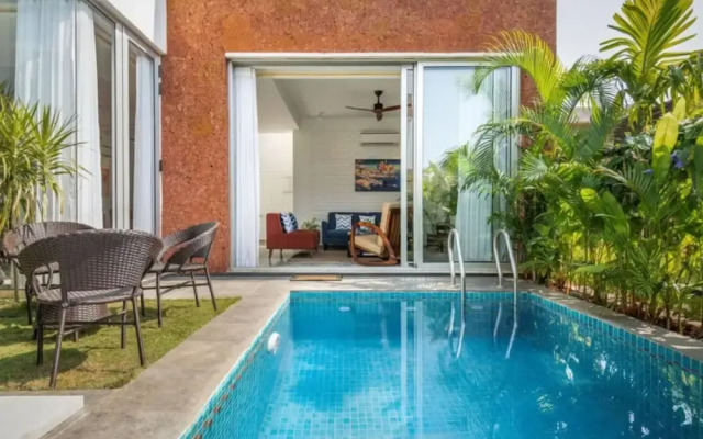 Nova by Hireavilla - 2BR w Private Pool in Anjuna