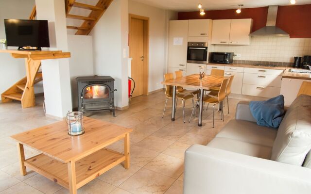 Comfortable bungalow with a terrace located in the Ourthedal