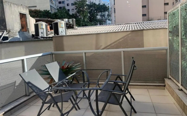 Studio com varanda garden Rua Augusta CD 116 UA