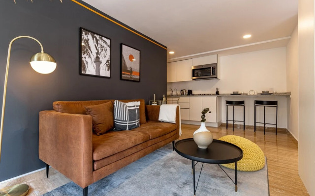 Cozy One Bed Studio at Condesa Neighborhood