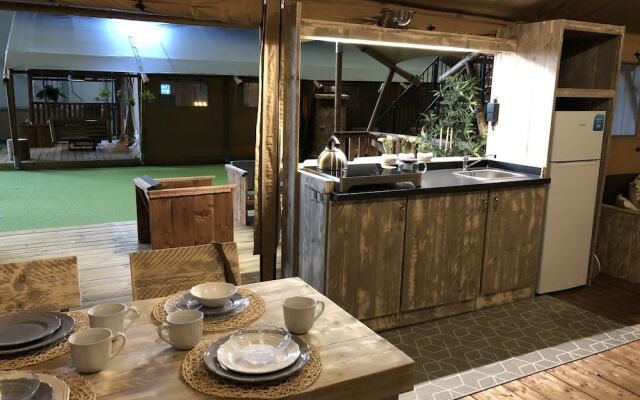 Tent Lodge With Sanitary Facilities