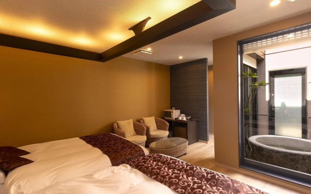 Oita Onsen Business Resort Sourin – Guest Rooms – Oita