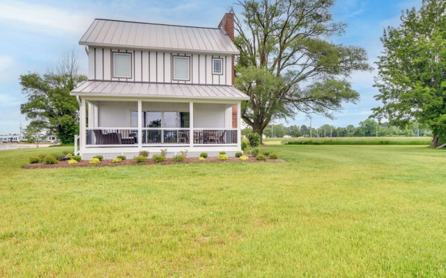 Waterfront Maryland Vacation Home: Private Beach!