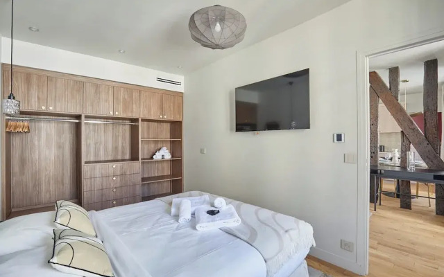 Charming 1bdr AC Le Marais Centre de Paris