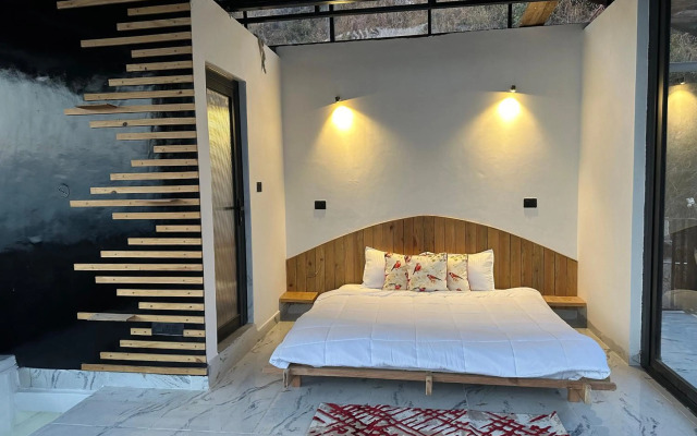 Mountain & River view by Snow Biscuit