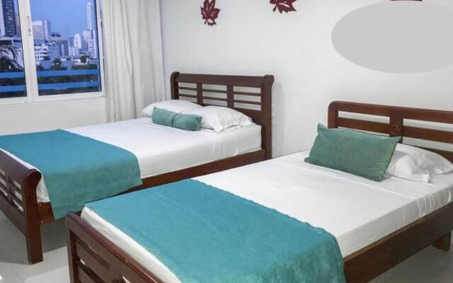 Apartamento AL1-LM Cerca al mar con Aire