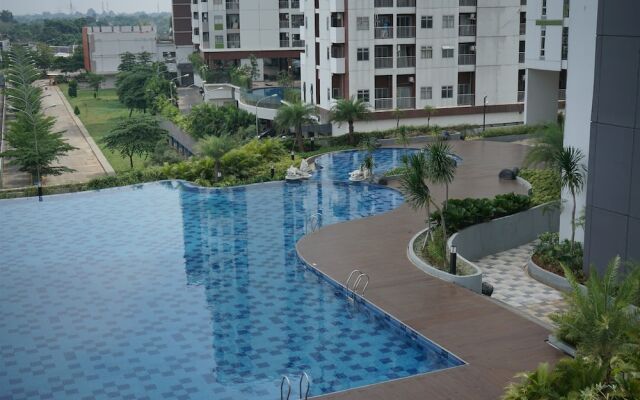 Restful Studio Room At Akasa Pure Living Bsd Apartment