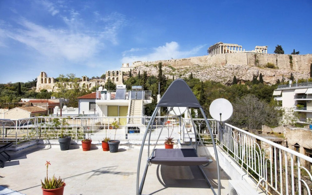 Yourhome under Acropolis Roofdeck w.view