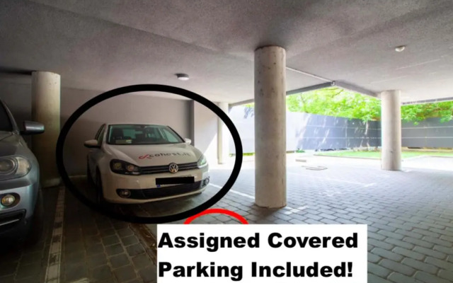 Center Apt, Covered Parking, Balcony, By Cohost