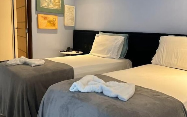 Flat 321-GF na praia de Cabo Branco