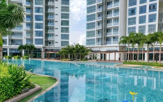zzzABHome [Fountain Suite] Green Haven #JB – Pool – Masai