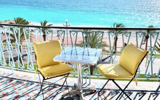 Aparthotel Riviera - Promenade Des Anglais - 1 Bedroom Ac Apartement - Amazing Sea View - Large Terr