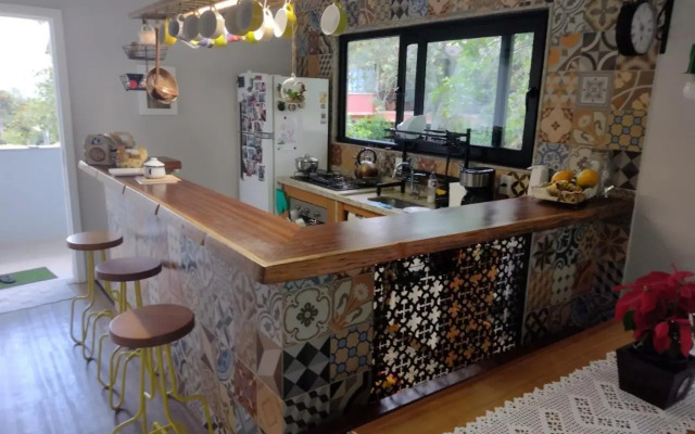 Casa confortavel pra relaxar na serra