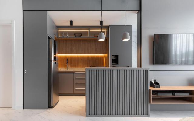 Rooftop com piscina em Jurerê Internacional #JA12