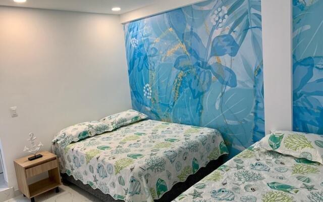 San Andres CC Apartments near the beach