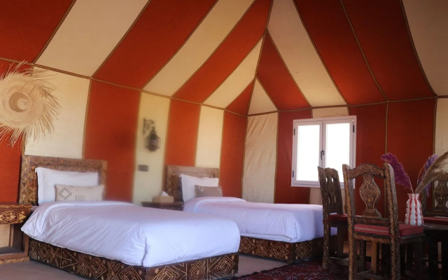 Luxury nomadic tented camp