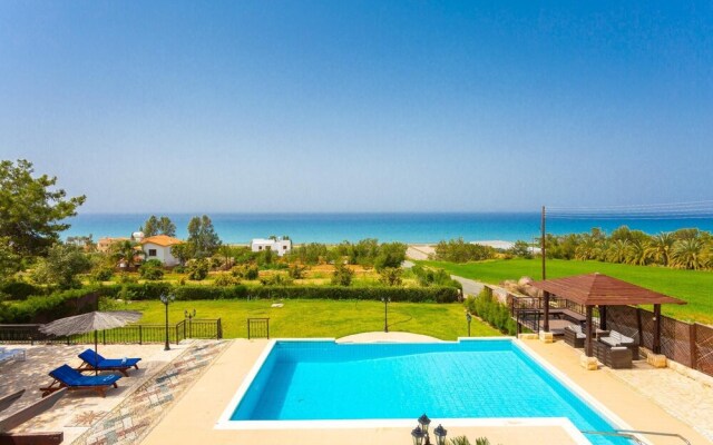 Villa Minoas Large Private Pool Walk to Beach Sea Views A C Wifi Eco-friendly - 2565