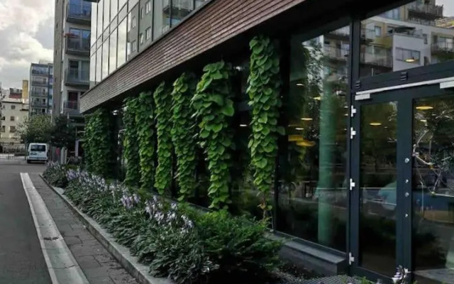 City Center Oslo Black And White Apartment