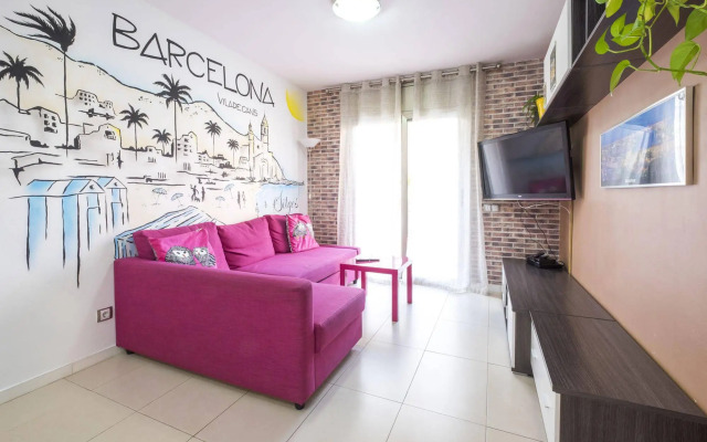 Apartamentos Ático Airport Barcelona, Terraza y Barbacoa