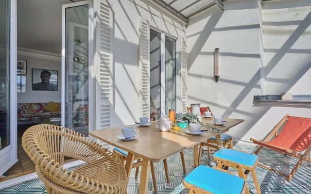 Wonderful Apartment Terrace Center of Paris