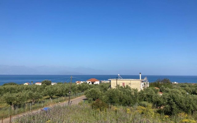 Villa Blue Cocoon Chrani Messinia Peloponnese Sea View 800 M From Beach