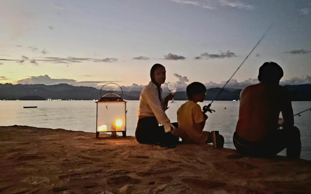 REFUGIO na frente do mar em Ilha de Araujo