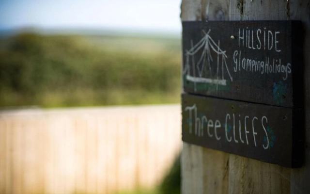 Three Cliffs - Safari Glamping Tent - Llangennith